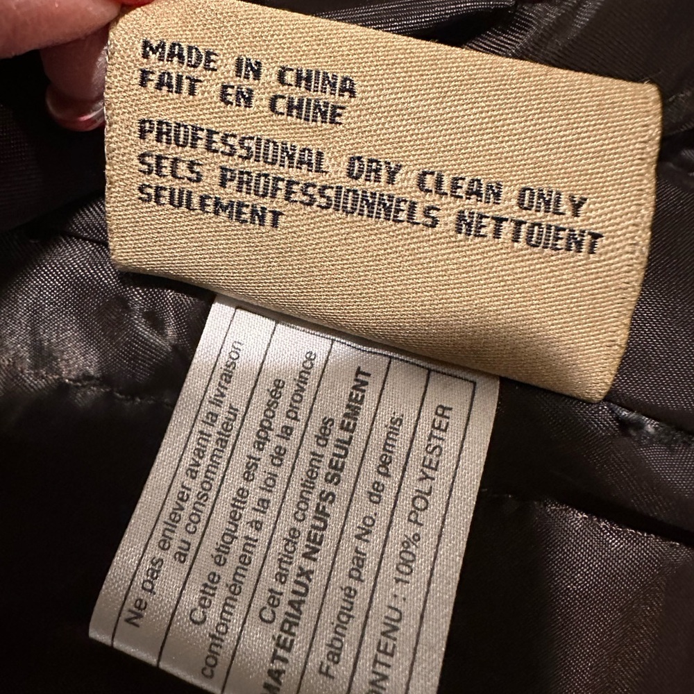 Men's Columbia Brown wool blend Jacket - Picture 7 of 8